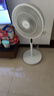 美的（Midea）【飓风节能】七叶柔风立式电风扇/家用轻音落地扇/台式小型风扇/大风力遥控定时摇头风扇 SAH35BSJ 实拍图
