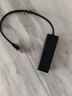 绿联（UGREEN）USB3.0/2.0分线器扩展坞 高速4口拓展坞HUB集线器 笔记本台式电脑一拖四多口转换器延长线带供电口 京东物流-USB2.0【细长款】黑色 0.25米 实拍图