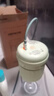 九阳（Joyoung）榨汁杯 家用小型便携榨汁机 水果果蔬果汁机 辅食机搅拌杯多功能自动清洗LJ325绿 【价保618】 实拍图