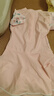 贝瑞加（Babyprints）儿童泳衣女孩连体泳衣中大童速干游泳训练衣泡温泉泳装 粉2XL 实拍图