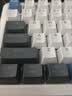 机械师（MACHENIKE）K500F 机械键盘三模gasket结构 智慧屏 全键热插拔 4000mAh GR银轴 RGB 海军蓝 实拍图