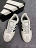 adidas ENTRAP美式校园风运动少年感复古篮球风板鞋男女阿迪达斯   白色/暗银金属/树脂黄   40.5 实拍图