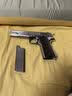 新款高端AQK-1911黄河玩具发射器CS装备手炝快拆空挂玩具收藏模型 高定AQK1911-钨刚色（手感好） 实拍图