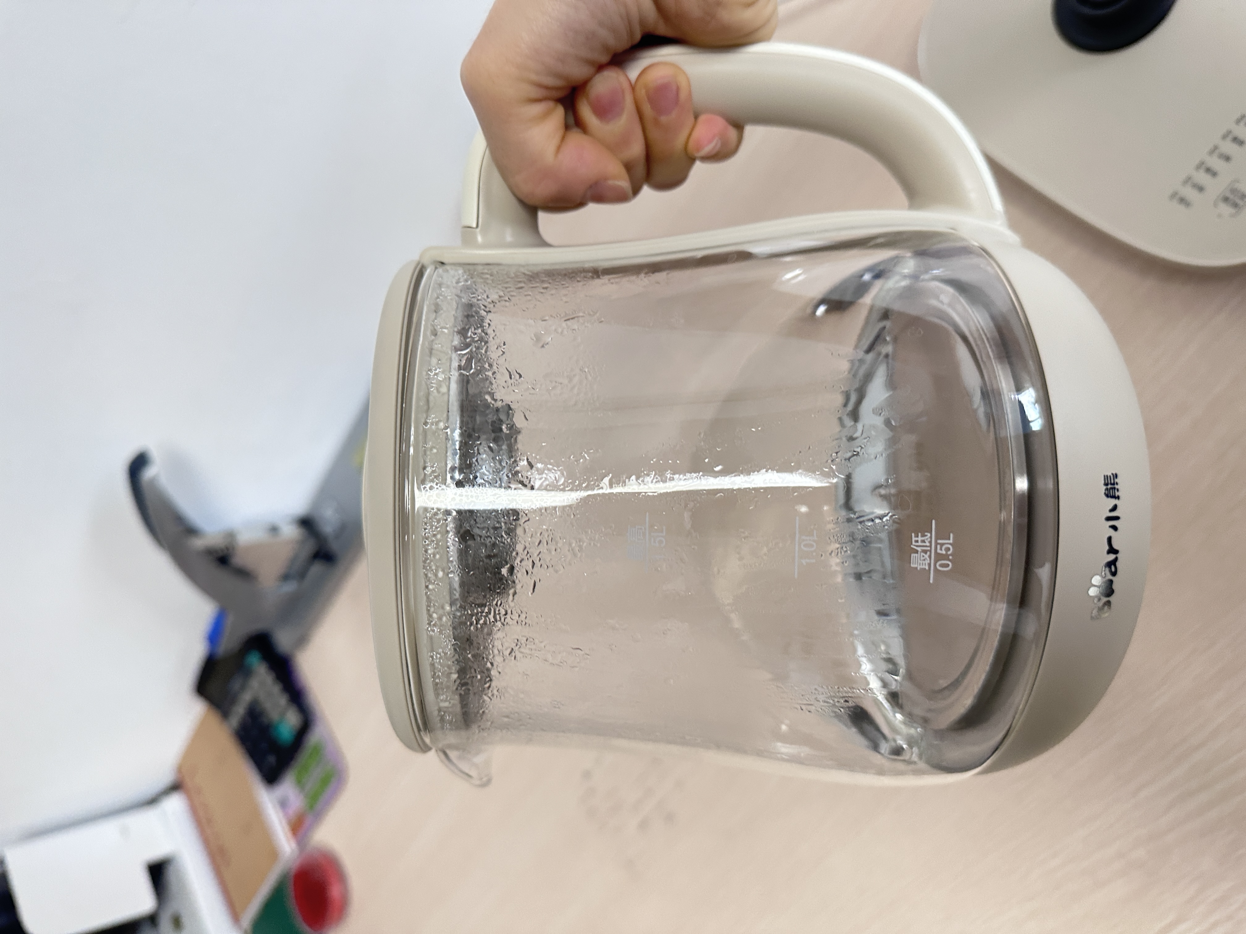 小熊（Bear）养生壶 煮茶器 烧水壶 煮茶壶 316L不锈钢多段保温迷你花茶壶 1.5L YSH-E15Q7带滤网 实拍图