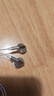 联想（Lenovo）【尊享升级】有线耳机半入耳式type-c接口游戏运动通话降噪K歌吃鸡带麦电脑笔记本适用华为安卓 白 实拍图