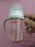 贝亲（Pigeon）自然离乳 PPSU重力球吸管双把手奶瓶 240mL 6月+ AA252 实拍图
