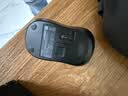 罗技（Logitech）M185鼠标 无线鼠标 办公鼠标 对称鼠标 黑色灰边 带无线2.4G接收器 实拍图