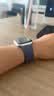 Apple/苹果 Watch S11 智能手表GPS+蜂窝款46毫米银色铝金属表壳雾紫色运动型表带S/M MFDK4CH/B 实拍图