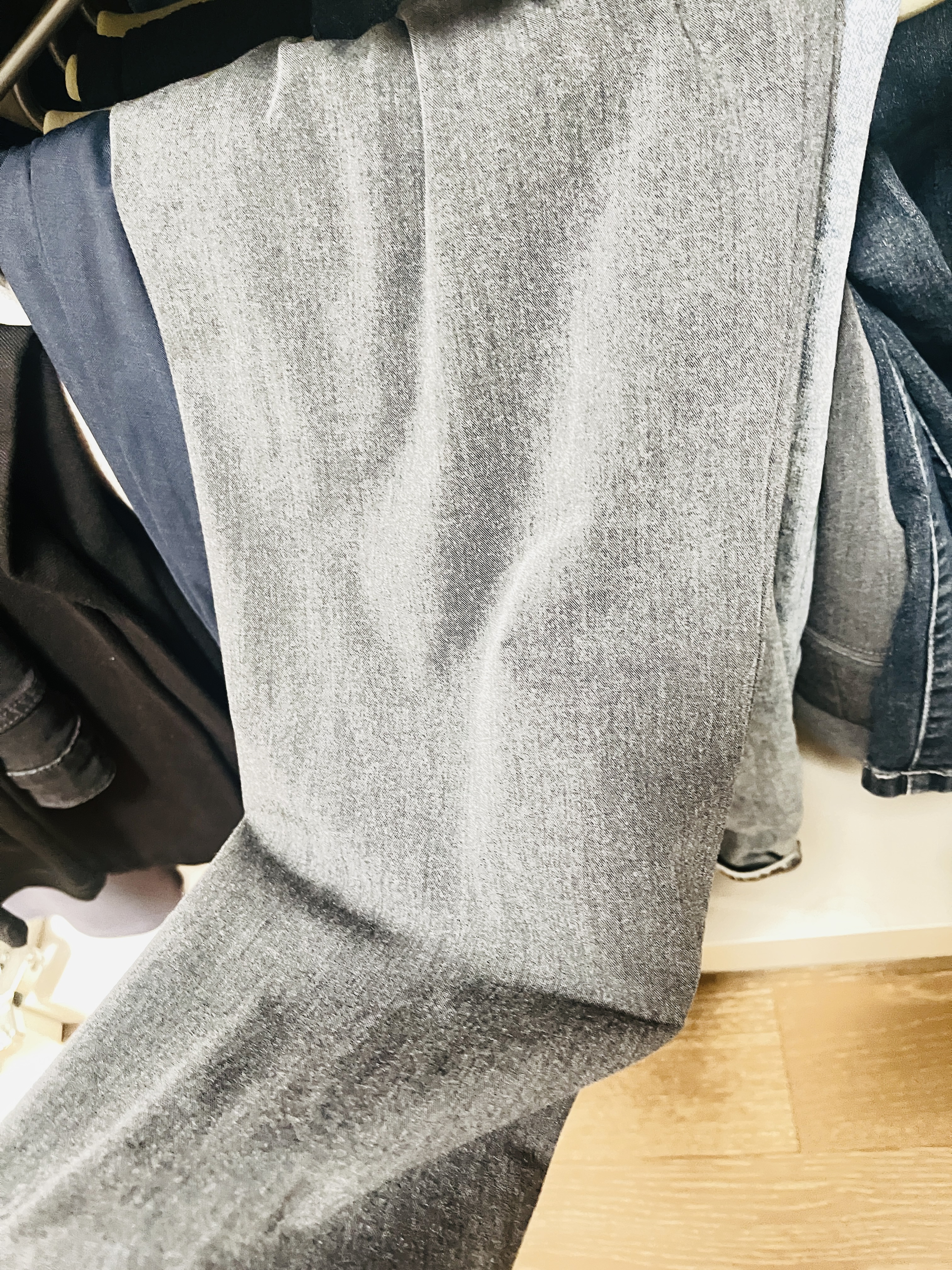 海澜之家（HLA）休闲裤男轻商务时尚系列四面弹力裤子男春秋季深灰175/84A(33) 实拍图