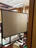 得力白板写字板120*90cm H型碳钢支架式磁吸书写移动升降办公会议黑板家庭辅导培训33715【升级双面】 实拍图