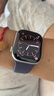 Apple/苹果 Watch S11 智能手表GPS+蜂窝款42毫米银色铝金属表壳雾紫色运动型表带S/M MF9G4CH/B 实拍图
