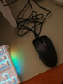 双飞燕（A4TECH）OP-520SU 大手 对称 有线鼠标 办公鼠标鼠标轻音外设电脑鼠标有线 usb鼠标有线 黑色 有线 实拍图