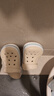 卡骆驰（CROCS）贝雅卡骆班洞洞鞋|205089 冬日白/彩色-1LI   36 /37(220mm)   实拍图