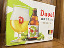 督威三花330ml*4瓶+1啤酒杯 礼盒装高端送礼 比利时进口精酿啤酒 实拍图