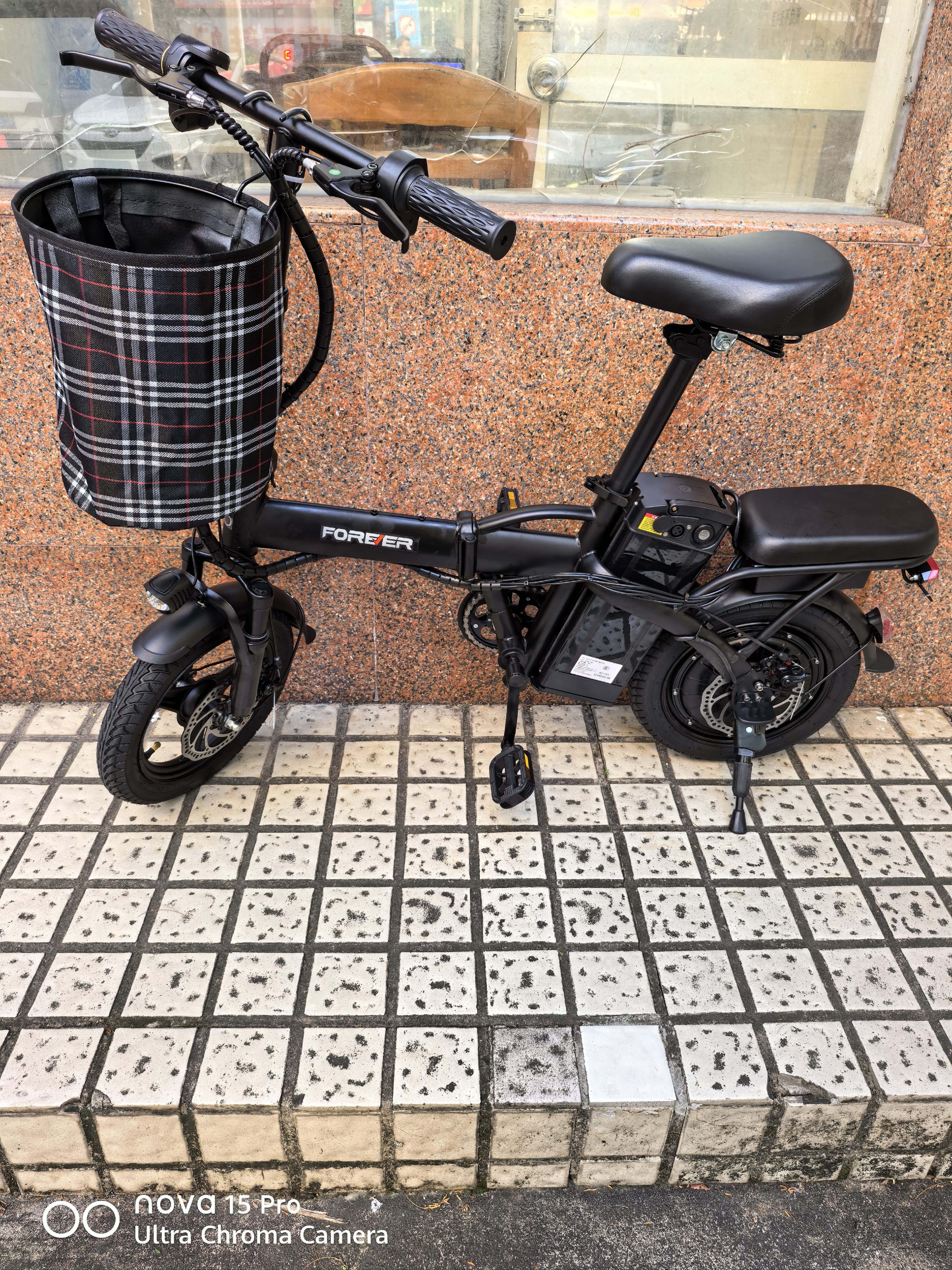 永久新国标折叠电动自行车超长续航锂电池助力代驾电瓶车轻便迷你小型男女士代步用可放后备箱电单车 旗舰版-重减震/汽车级电芯-15A纯电续航≤45km 实拍图