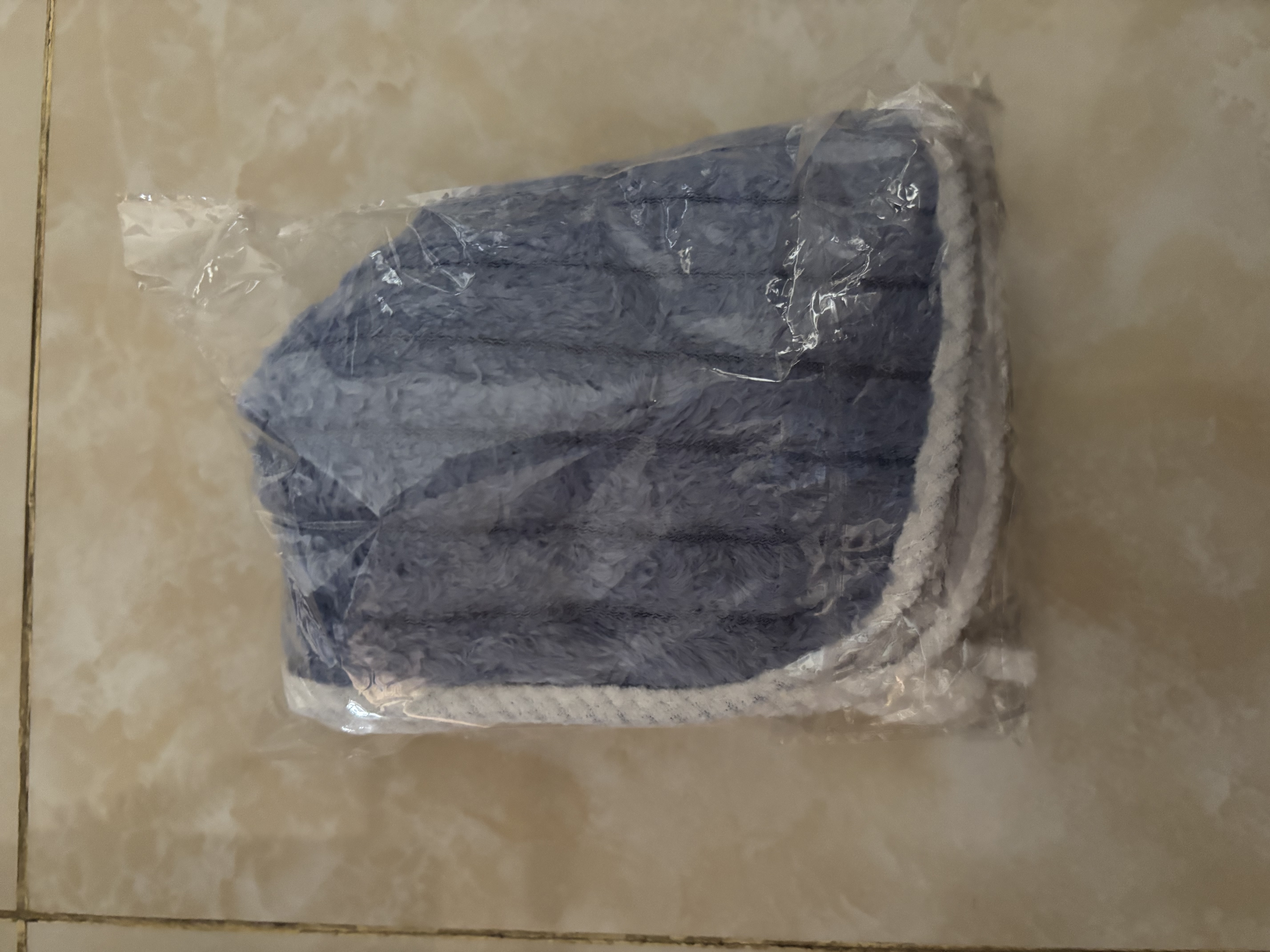 挂式擦手巾洁丽雅同款卫生间 毛巾洗脸巾吸水不掉毛30*30 多条装 灰色+蓝色+粉色 3条 实拍图