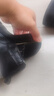 阿猫顿 厨师鞋男防滑防水厨房男士小黑鞋工作上班皮鞋男百搭风小皮鞋男 黑色基础款 40 实拍图