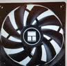 利民（thermalright）TL-C12C EXTREM 黑色12cm机箱风压扇 双滚珠轴承 4PIN串接PWM接头 1850转速 实拍图