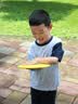 波比超人飞盘儿童户外软安全可回旋镖宝宝亲子互动手抛飞碟幼儿园运动玩具 实拍图