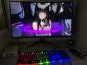 KTC 27英寸 电脑HVA曲面显示器 2K200Hz  双模400Hz 高对比度 低蓝光可接游戏机电竞显示屏 H27S5 实拍图