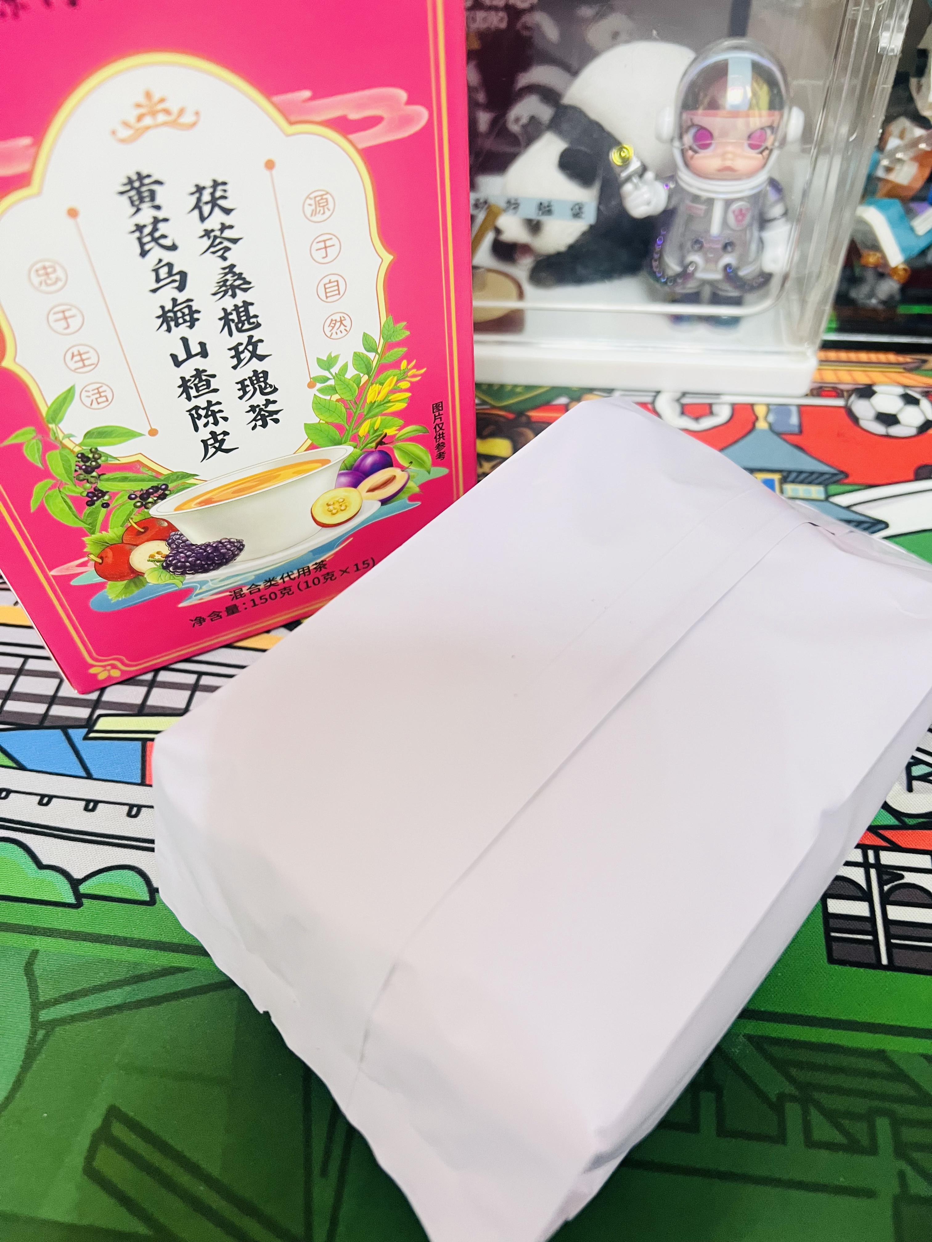 南同四海陈皮乌梅山楂茯苓茶包玫瑰花桑葚脂搭减荷叶肥刮祛油湿组合养生茶 实拍图