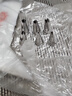 烘焙DIY裱花工具 裱花袋嘴一次性曲奇奶油蛋糕挤花袋烘培 宝宝辅食 100个装【6个裱花嘴+转换器】 实拍图