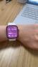 Apple/苹果 Watch S11 智能手表GPS+蜂窝款42毫米玫瑰金色铝金属表壳淡桃粉色运动型表带S/M MF984CH/B 实拍图
