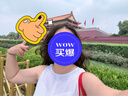优衣库棉麻条纹层叠连衣裙/无袖女装/裙子26春夏新款484787 01 乳白色 L 实拍图
