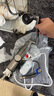 康佳电热水龙头即热式下进水热水器速热变频恒温机械摇臂水龙头厨房卫生间家用冷热调节电热水器厨房宝 【变频恒温】枪灰不锈钢+4档摇臂+漏保插头 实拍图