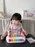 迪漫奇婴儿手敲琴宝宝弹钢琴二合一多功能乐器儿童音乐早教启蒙玩具粉兔 实拍图
