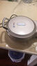 美的（Midea）电饼铛 小钢炮0涂层316L不锈钢电饼档 家庭用40mm超深双面加热 煎饼锅烤肉锅烙饼锅早餐机电煎锅s1 实拍图