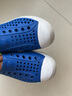 Skechers斯凯奇儿童洞洞鞋夏季凉鞋男女童涉水溯溪鞋防滑沙滩拖鞋91995L 男童/蓝色/柠檬色/BLLM 27.5 实拍图