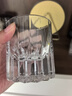 CLITON玻璃威士忌酒杯 复古雕刻烈酒杯洋酒杯家用水杯玻璃杯套装2只装 实拍图