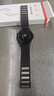 竞技者适于华为手表watch4/Pro表带watch3pro/GT5/GT4/GT3/GT6磁吸钛金属不锈钢手表带男款高级46/48 曜石黑-编织链式22mm接口 实拍图