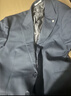 威可多（VICUTU）【小蓝西二代】小蓝西西服婚礼商务正装西服外套 蓝色西裤 34 实拍图