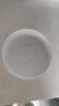洁雅杰陶瓷碗家用米饭碗釉下彩5.5英寸饭碗小碗面碗餐具套装6只装纯白 实拍图