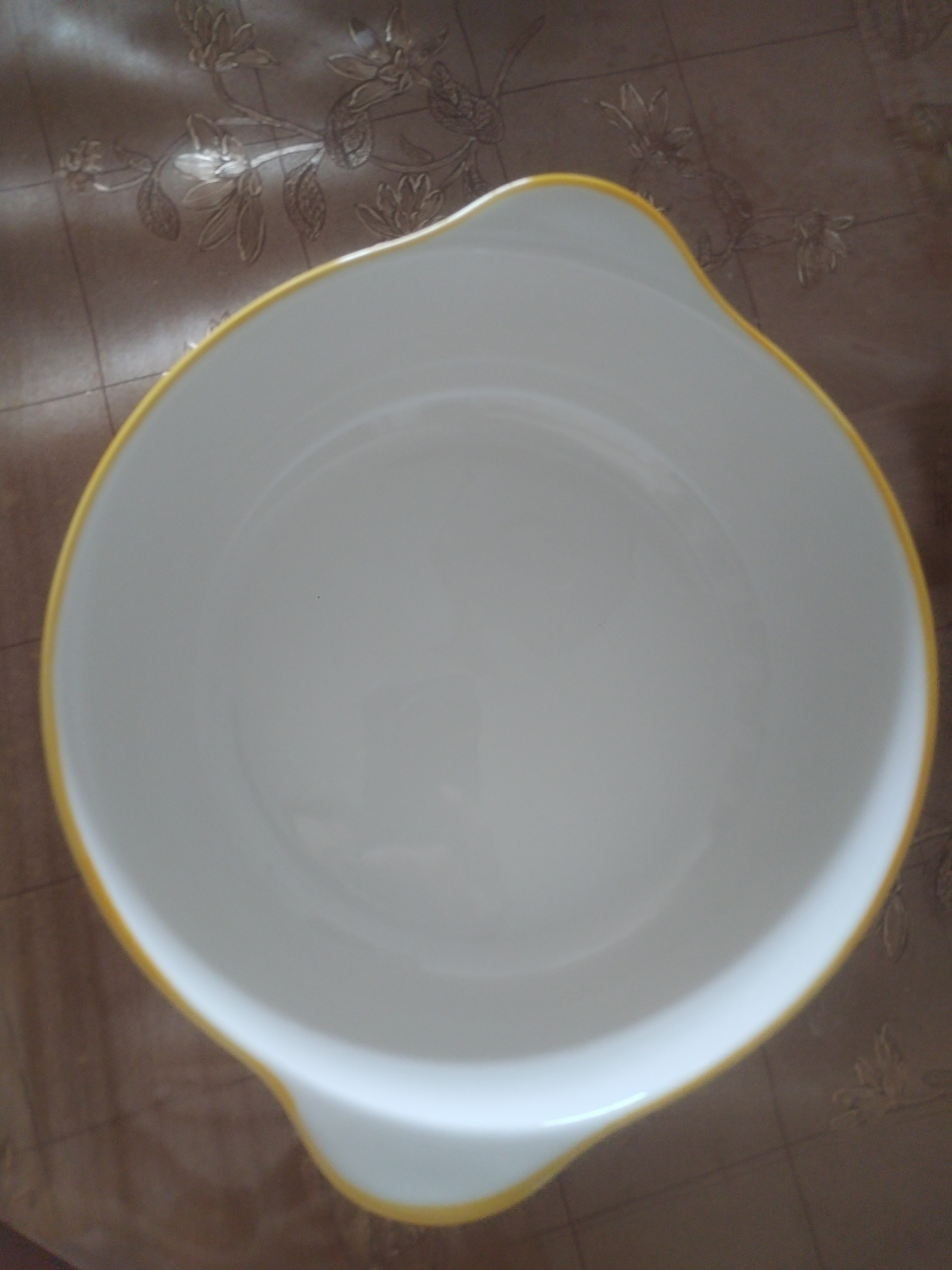 山茶花双耳加厚汤碗9.5英寸耐高温陶瓷水煮鱼碗酸菜鱼汤碗【新1】 山茶花9.5英寸大汤碗【1个装】 无规格 实拍图