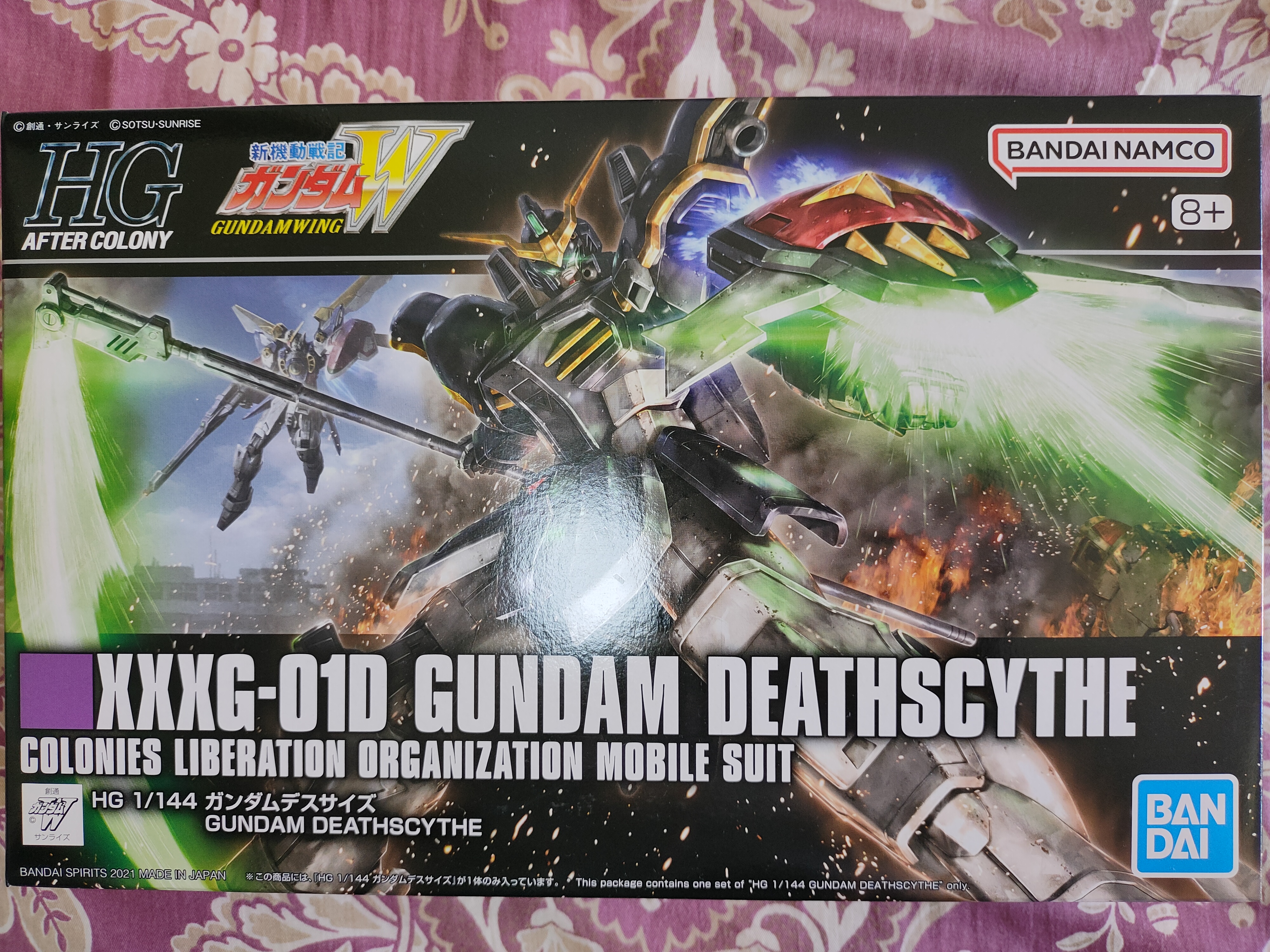 万代（BANDAI）HG1/144死神高达拼装模型玩具 实拍图