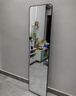 全品屋全身镜穿衣镜落地镜挂门服装店试衣壁挂镜一体简约北欧风黑150 实拍图