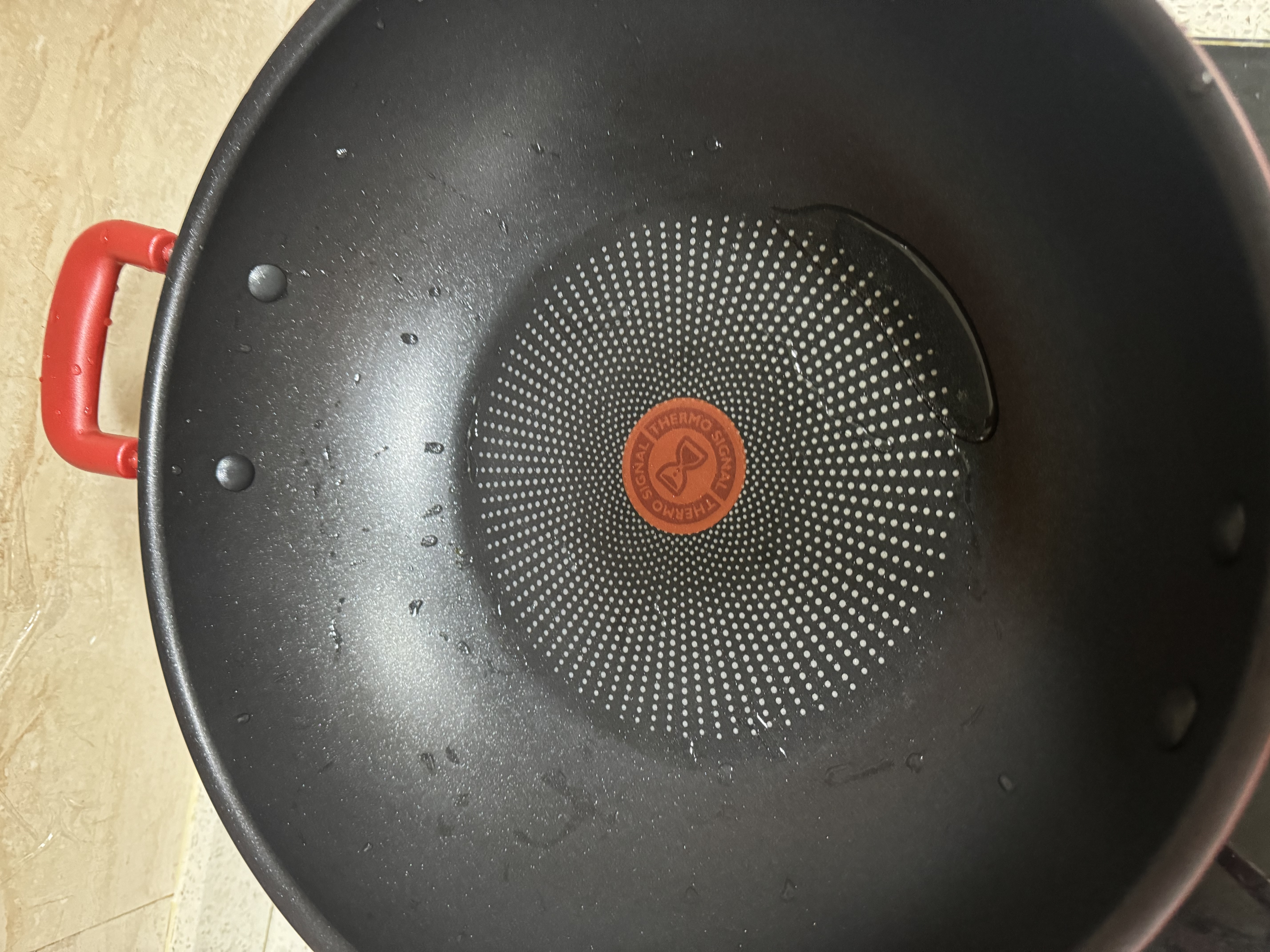 特福（Tefal）炒锅有钛不粘锅家用30cm炒菜锅可进洗碗机少油烟大直径炒锅 实拍图