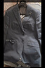 威可多（VICUTU）【小蓝西二代】小蓝西西服婚礼商务正装西服外套 蓝色西裤 32 实拍图