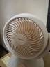 美的（Midea）【小型风扇】轻音台式桌面空气循环扇家用柔风电风扇宿舍办公迷你台扇落地扇空调伴侣 GAF18AD 实拍图