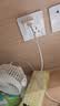 公牛USB桌面风扇 【电芯3C认证】迷你轻音小电扇2000mAh 学生宿舍办公室台式桌面扇台夹扇-充电款 实拍图