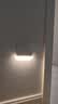 NVC雷士电工开关插座 五孔插座带人体感应 地脚灯夜灯86型插座面板 N25哑光白 实拍图