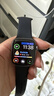 Apple/苹果 Watch S11 智能手表GPS款42毫米深空灰色铝金属表壳黑色运动型表带M/L MEUH4CH/B 实拍图
