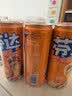 可口可乐（Coca-Cola）芬达Fanta 橙味汽水摩登罐碳酸饮料330ml*24罐 包装随机发 实拍图