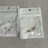 硅胶耳堵防掉珍珠小细针专用耳钉用金色耳后塞食品级超紧固自带锁 【4粒银色+4粒金色】 实拍图