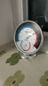 德力西电气（DELIXI ELECTRIC）家用大圆盘温湿度计室内办公家用温度计台式挂式大棚温湿度表银 实拍图