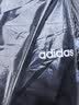 adidas休闲舒适三条纹立领夹克外套男装秋季阿迪达斯官方轻运动 黑色/白（推荐选大一码）   2XL 实拍图