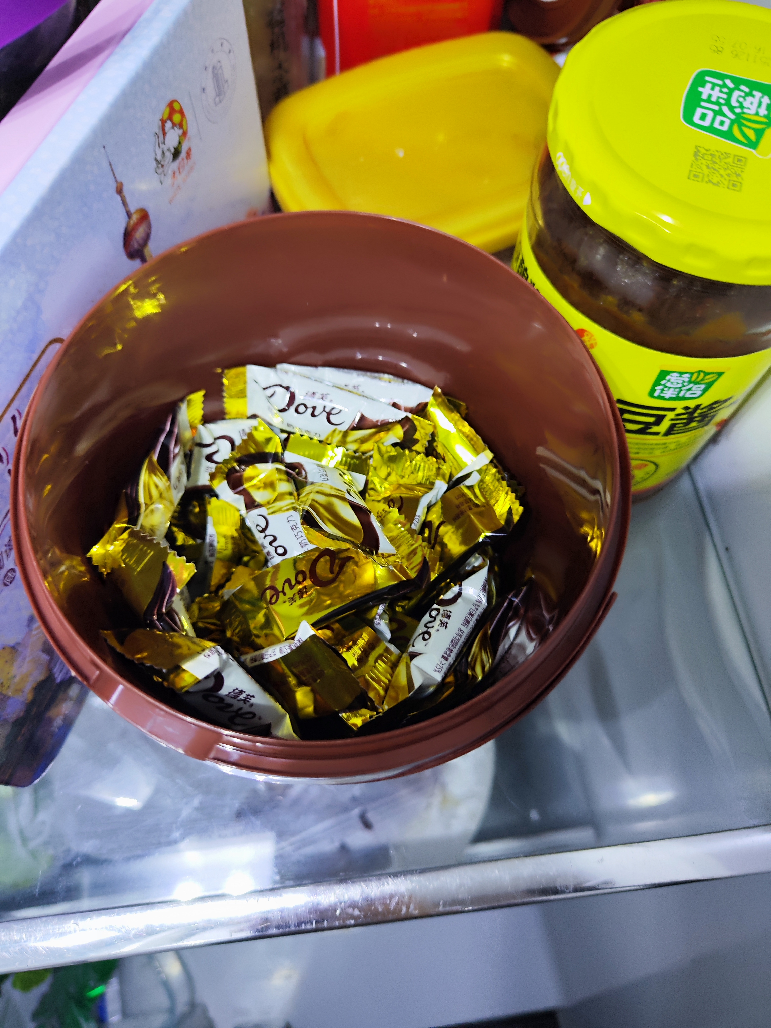 德芙丝滑牛奶巧克力 桶装480g 休闲零食 节日礼物 送女友礼物 实拍图